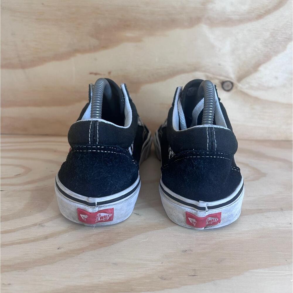 Vans Off The Wall - Old Skool Checker Floral - Sneakers - Black - Women's - 10 - Picture 6 of 9
